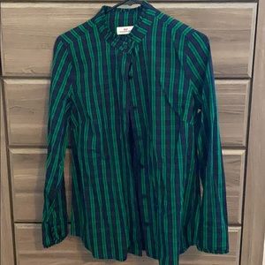 Vineyard Vines Long Sleeve squared blouse